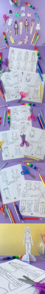 Free Printable Paper Dolls - Lacee SwanLacee Swan